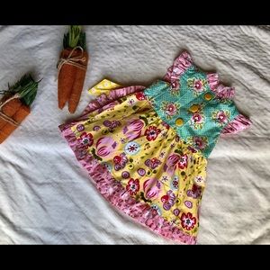 Jelly The Pug Dresses - EUC Jelly the Pug color patch dress! Jelly The Pug Dresses - EUC Jelly the Pug color patch dress!